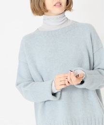 SUPER 120WOOL タートルプルオーバー EMILY WEEK*IENA◆
