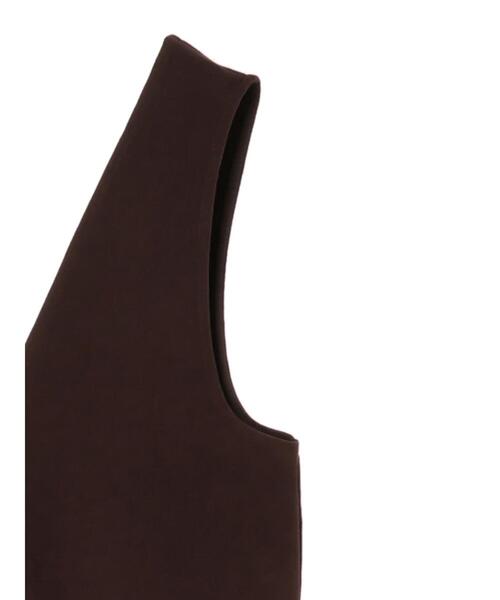 Green　Parks（グリーンパークス）の「・ELENCARE DUE 2wayVネックジャンスカ＊（ジャンパースカート・レディース・ブラック/ブラウン/グリーン・FREE）」の21枚目の写真