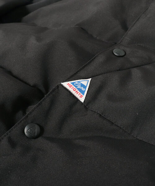 Cape HEIGHTS（ケープハイツ）の「【Cape Heights/ケープハイツ】LUTAK #CHM111608220001（ダウンジャケット/コート・メンズ・ベージュ/ブラック・SMALL/MEDIUM）」の4枚目の写真