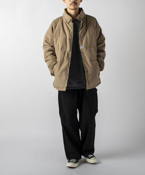 Cape HEIGHTS（ケープハイツ）の「【Cape Heights/ケープハイツ】LUTAK #CHM111608220001（ダウンジャケット/コート・メンズ・ベージュ/ブラック・SMALL/MEDIUM）」の14枚目の写真