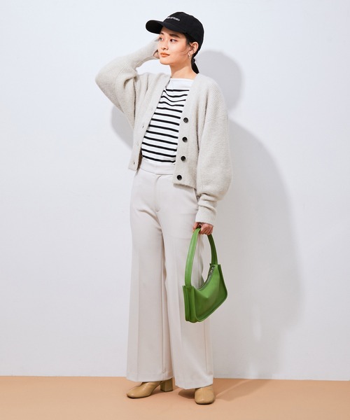 ADAM ET ROPE'（アダムエロペ）の「ラウンドヒールレザーショートブーツ（ブーツ・レディース・キャメル/ブラック・36/39/37/38）」の17枚目の写真