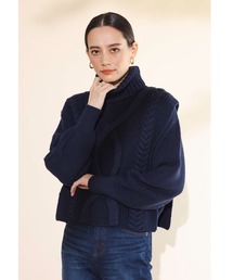 ALEXIA STAM | High Neck Knit Vest & Cardigan/ハイネックニットベスト&カーディガン(ニット/セーター)