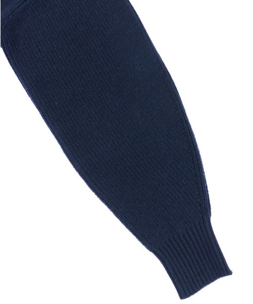 ALEXIA STAM(アリシアスタン)の「High Neck Knit Vest & Cardigan/ハイネックニットベスト&カーディガン(ニット/セーター・レディース・ダークブラウン/ネイビー/アイボリー・FREE)」の8枚目の写真