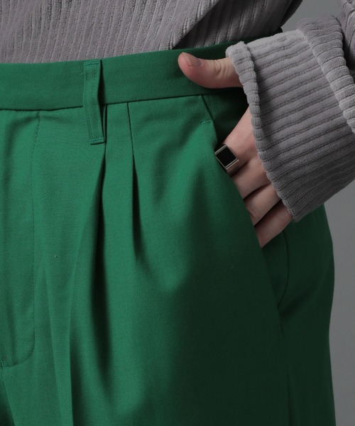 HARE（ハレ）の「カラースラックスパンツ(HARE)（スラックス・メンズ・ブラック/ブルー/グリーン・SMALL/MEDIUM）」の18枚目の写真