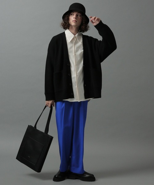 HARE（ハレ）の「カラースラックスパンツ(HARE)（スラックス・メンズ・ブラック/ブルー/グリーン・SMALL/MEDIUM）」の4枚目の写真