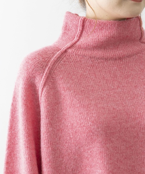 URBAN RESEARCH ROSSO(アーバンリサーチロッソ)の「ホールビルドネックニット(ニット/セーター・レディース・ブラック/オフホワイト/ピンク・FREE)」の16枚目の写真