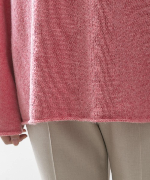 URBAN RESEARCH ROSSO(アーバンリサーチロッソ)の「ホールビルドネックニット(ニット/セーター・レディース・ブラック/オフホワイト/ピンク・FREE)」の13枚目の写真