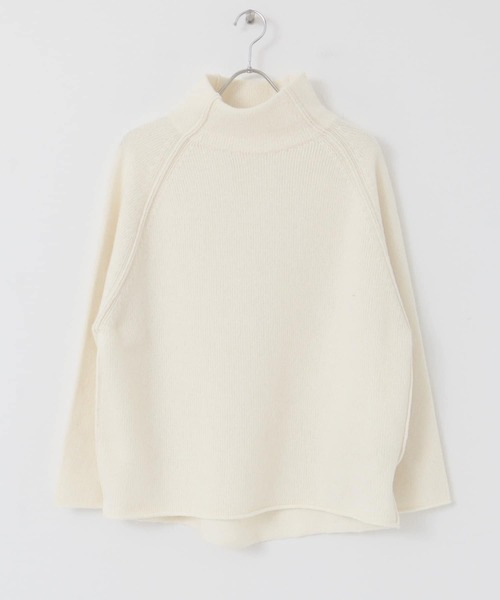 URBAN RESEARCH ROSSO(アーバンリサーチロッソ)の「ホールビルドネックニット(ニット/セーター・レディース・ブラック/オフホワイト/ピンク・FREE)」の10枚目の写真