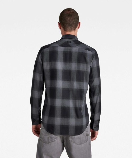 G-STAR(ジースター)の「MARINE SLIM SHIRT/チェック(シャツ/ブラウス・メンズ・チェック・LARGE/SMALL/MEDIUM)」の4枚目の写真