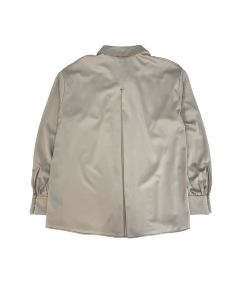 Avvenente(アベネンテ)の「【Avvenente】マットサテンシャツ(シャツ/ブラウス・レディース・ネイビー/ベージュ・FREE)」の16枚目の写真