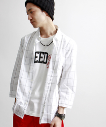 WEGO | WEGO/パターンブロード7分袖シャツ(シャツ/ブラウス)