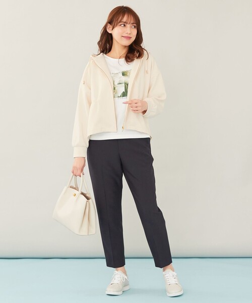 ANY SIS（エニィスィス）の「【洗える】2WAYレディテーパード パンツ（その他パンツ・レディース・ブラック系/黄土色系/アイボリー系/ネイビー系・4）」の11枚目の写真