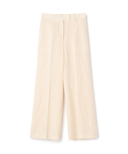 TOMORROWLAND (トゥモローランド)の「コンパクトリネン セミフレアパンツ(スラックス・レディース・ライトグレー/ブラウン・36/34)」の16枚目の写真