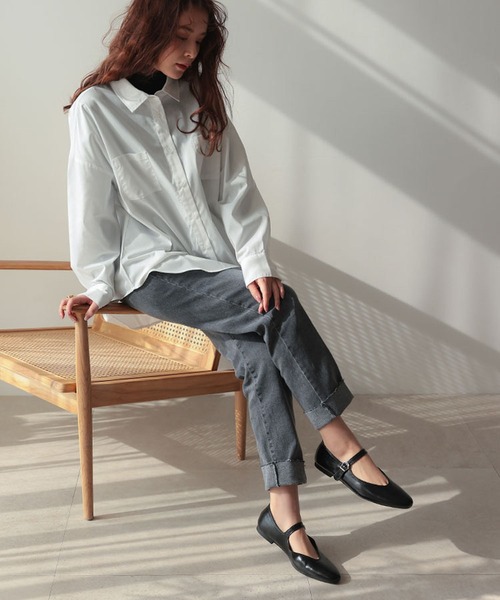 DONOBAN（ドノバン）の「ストラップパンプス（パンプス・レディース・ブラック/ブラウン/アイボリー・22.5cm/23.5cm/24.5cm）」の5枚目の写真