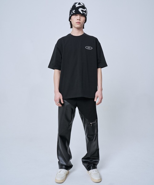 OY(オーワイ)の「『OY/オーワイ』BASIC ROUND LOGO T/ベーシックラウンドロゴ 半袖カットソー(Tシャツ/カットソー・メンズ・ホワイト/ブラック/ブルー・1/2)」の16枚目の写真