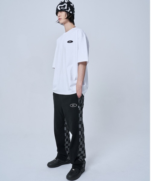 OY(オーワイ)の「『OY/オーワイ』BASIC ROUND LOGO T/ベーシックラウンドロゴ 半袖カットソー(Tシャツ/カットソー・メンズ・ホワイト/ブラック/ブルー・1/2)」の8枚目の写真