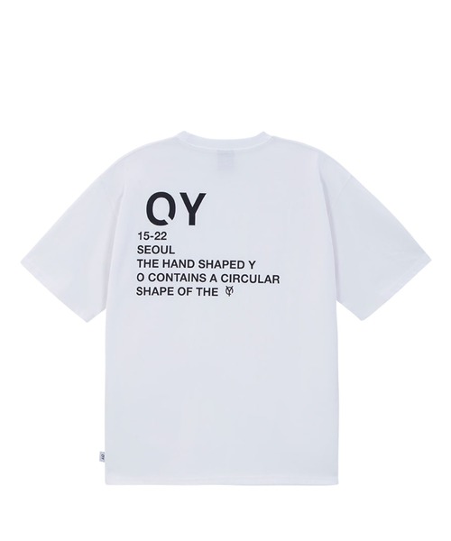 OY(オーワイ)の「『OY/オーワイ』BASIC ROUND LOGO T/ベーシックラウンドロゴ 半袖カットソー(Tシャツ/カットソー・メンズ・ホワイト/ブラック/ブルー・1/2)」の21枚目の写真