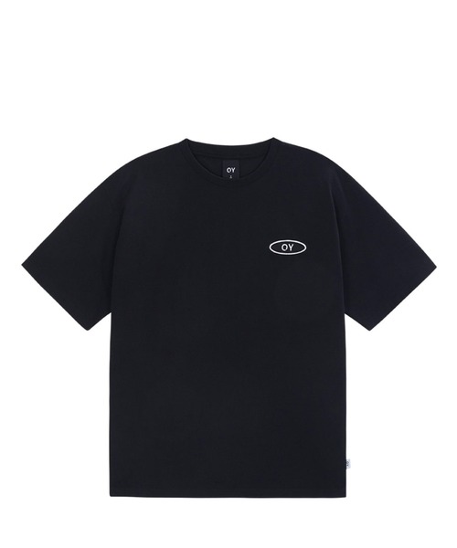 OY(オーワイ)の「『OY/オーワイ』BASIC ROUND LOGO T/ベーシックラウンドロゴ 半袖カットソー(Tシャツ/カットソー・メンズ・ホワイト/ブラック/ブルー・1/2)」の6枚目の写真