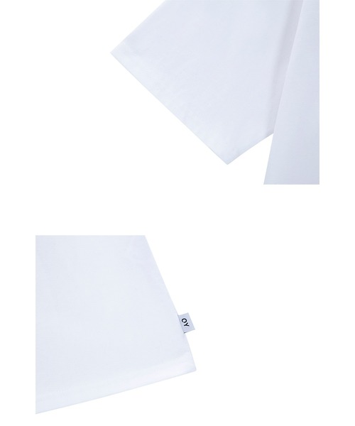 OY(オーワイ)の「『OY/オーワイ』BASIC ROUND LOGO T/ベーシックラウンドロゴ 半袖カットソー(Tシャツ/カットソー・メンズ・ホワイト/ブラック/ブルー・1/2)」の18枚目の写真