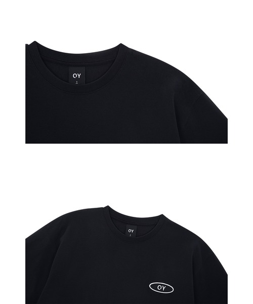 OY(オーワイ)の「『OY/オーワイ』BASIC ROUND LOGO T/ベーシックラウンドロゴ 半袖カットソー(Tシャツ/カットソー・メンズ・ホワイト/ブラック/ブルー・1/2)」の22枚目の写真