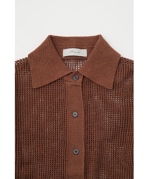 【M_】MESHKNITシャツ