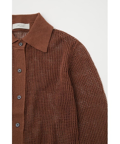 【M_】MESHKNITシャツ