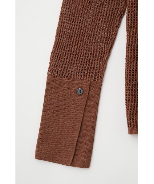 【M_】MESHKNITシャツ
