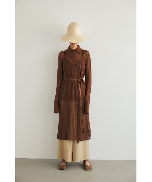 【M_】MESHKNITシャツ