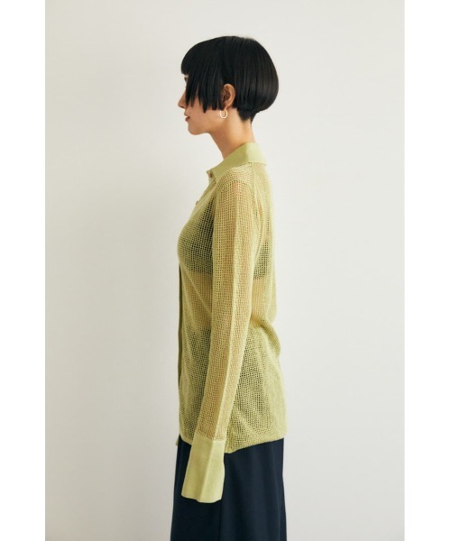 【M_】MESHKNITシャツ