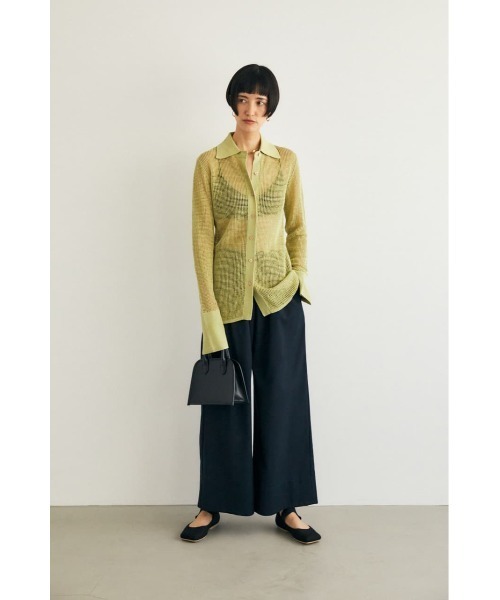 【M_】MESHKNITシャツ