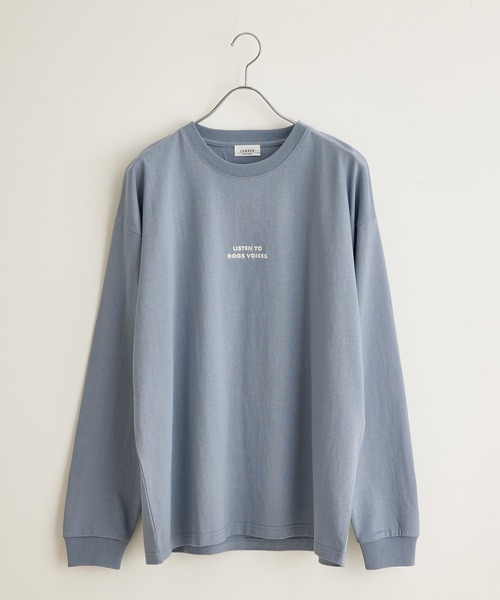 JUNRED(ジュンレッド)の「フォトグラフィックBIGロングTシャツ(Tシャツ/カットソー・メンズ・ホワイト/ブラック/ブルー・S/M/L)」の1枚目の写真