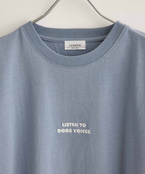 JUNRED(ジュンレッド)の「フォトグラフィックBIGロングTシャツ(Tシャツ/カットソー・メンズ・ホワイト/ブラック/ブルー・S/M/L)」の7枚目の写真