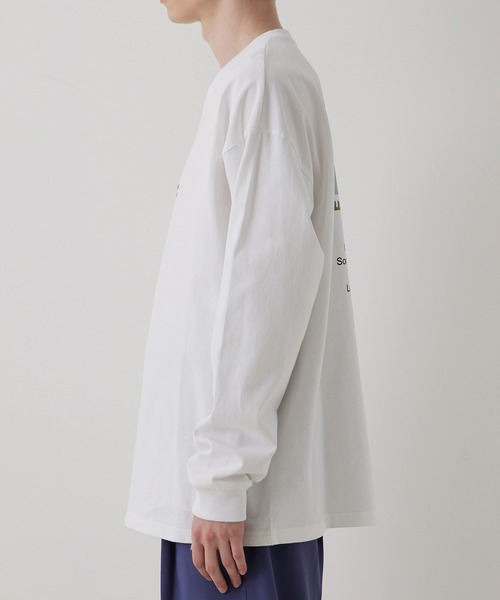 JUNRED(ジュンレッド)の「フォトグラフィックBIGロングTシャツ(Tシャツ/カットソー・メンズ・ホワイト/ブラック/ブルー・S/M/L)」の19枚目の写真