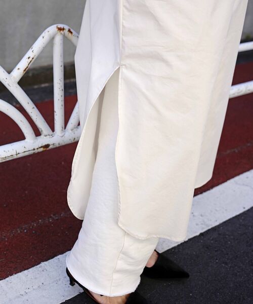 Toironier(トワロニエ)の「Toironier(トワロニエ ) シャツワンピース(ワンピース・レディース・ホワイト・FREE)」の19枚目の写真