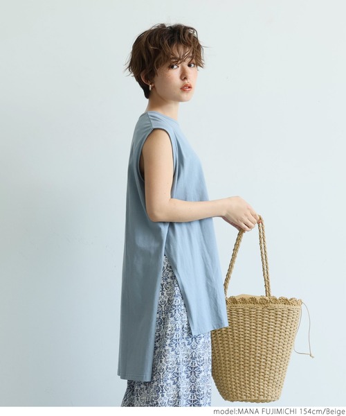 coca（coca）（コカ）の「独立するカゴバッグ（かごバッグ・レディース・ベージュ・ONE SIZE）」の3枚目の写真