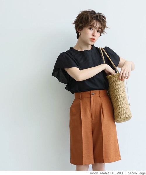 coca（coca）（コカ）の「独立するカゴバッグ（かごバッグ・レディース・ベージュ・ONE SIZE）」の9枚目の写真