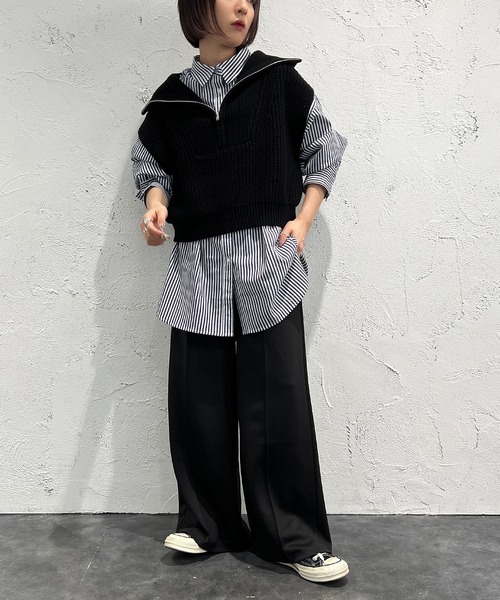 apres jour mignon(アプレジュールミニョン)の「ジャージパンツ【ZOZOTOWN限定アイテム】(その他パンツ・レディース・ピンク/ダークブラウン/ブラック・X-LARGE/SMALL/MEDIUM)」の7枚目の写真