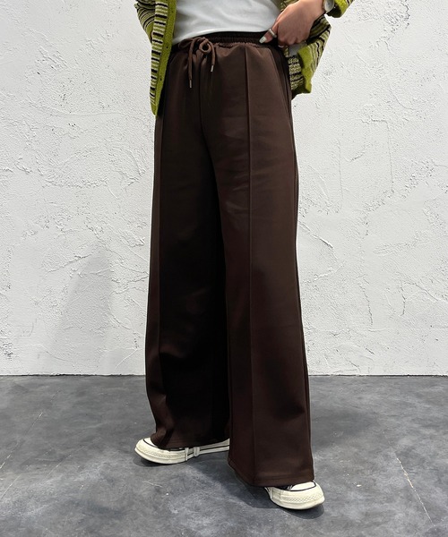 apres jour mignon(アプレジュールミニョン)の「ジャージパンツ【ZOZOTOWN限定アイテム】(その他パンツ・レディース・ピンク/ダークブラウン/ブラック・X-LARGE/SMALL/MEDIUM)」の11枚目の写真