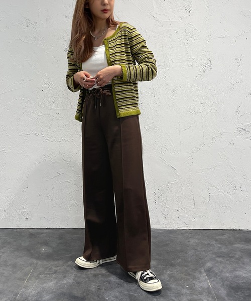 apres jour mignon(アプレジュールミニョン)の「ジャージパンツ【ZOZOTOWN限定アイテム】(その他パンツ・レディース・ピンク/ダークブラウン/ブラック・X-LARGE/SMALL/MEDIUM)」の15枚目の写真