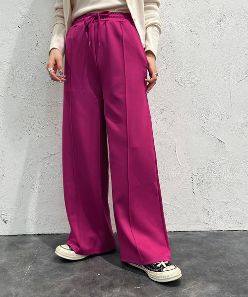 apres jour mignon(アプレジュールミニョン)の「ジャージパンツ【ZOZOTOWN限定アイテム】(その他パンツ・レディース・ピンク/ダークブラウン/ブラック・X-LARGE/SMALL/MEDIUM)」の17枚目の写真