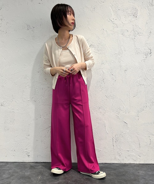 apres jour mignon(アプレジュールミニョン)の「ジャージパンツ【ZOZOTOWN限定アイテム】(その他パンツ・レディース・ピンク/ダークブラウン/ブラック・X-LARGE/SMALL/MEDIUM)」の20枚目の写真