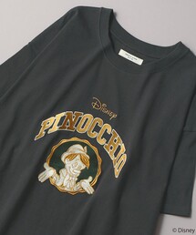 FREAK'S STORE | ▽【WEB限定】Disney(ディズニー)　ピノキオ/別注カレッジプリントＴシャツ(Tシャツ/カットソー)