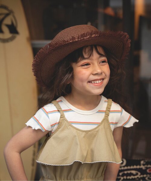 BREEZE フリルオーバーオール BREEZE - BREEZE フリルオーバーオール サロペット 120の通販 by marco