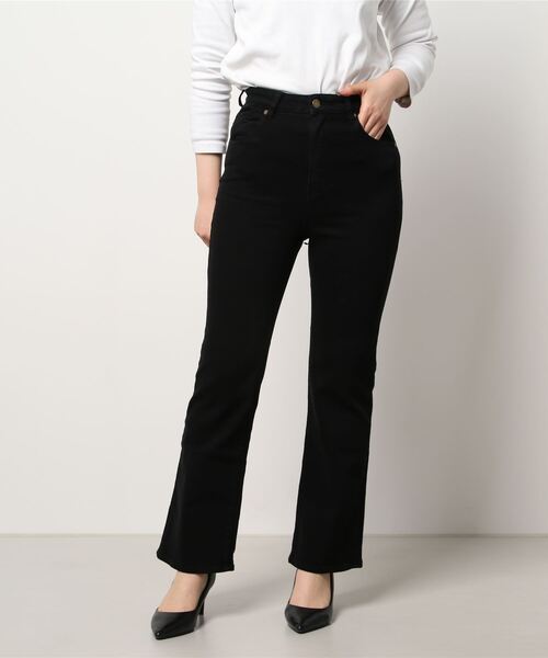 ROLLA'S（ローラス）の「【ROLLA'S】DUSTERS BOOTCUT CROP GALACTIC BLACK（デニムパンツ・レディース・ブラック・2/3/1）」の13枚目の写真