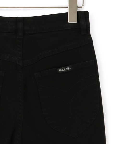 ROLLA'S（ローラス）の「【ROLLA'S】DUSTERS BOOTCUT CROP GALACTIC BLACK（デニムパンツ・レディース・ブラック・2/3/1）」の9枚目の写真