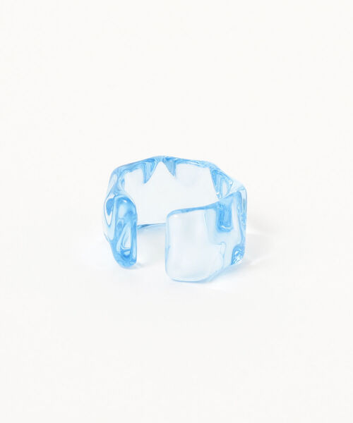 Ray BEAMS(レイビームス)の「Ray BEAMS / アクリル アイス リング(リング・レディース・イエロー/ブルー/その他・ONE SIZE)」の8枚目の写真