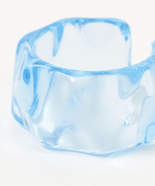 Ray BEAMS(レイビームス)の「Ray BEAMS / アクリル アイス リング(リング・レディース・イエロー/ブルー/その他・ONE SIZE)」の9枚目の写真