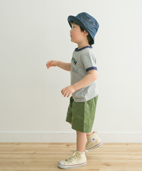 URBAN RESEARCH DOORS（アーバンリサーチドアーズ）の「コットンサイドポケットショーツ(KIDS)（その他パンツ・キッズ・チャコールグレー/カーキ・120/105/135）」の4枚目の写真