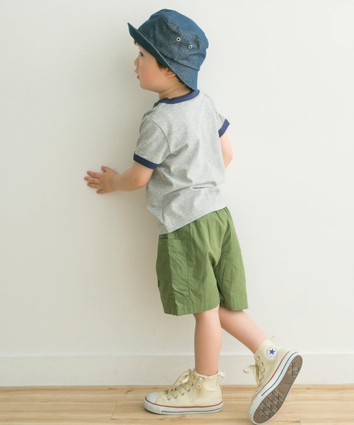 URBAN RESEARCH DOORS（アーバンリサーチドアーズ）の「コットンサイドポケットショーツ(KIDS)（その他パンツ・キッズ・チャコールグレー/カーキ・120/105/135）」の5枚目の写真