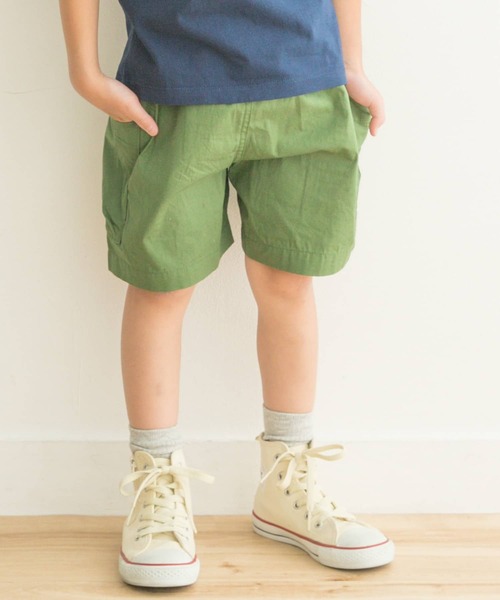 URBAN RESEARCH DOORS（アーバンリサーチドアーズ）の「コットンサイドポケットショーツ(KIDS)（その他パンツ・キッズ・チャコールグレー/カーキ・120/105/135）」の6枚目の写真